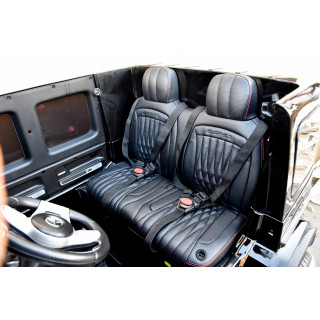 Mercedes G63 AMG 4x4 s 2,4G diaľkovým ovládaním, 4x200W, 2x24V/7Ah, čierny
