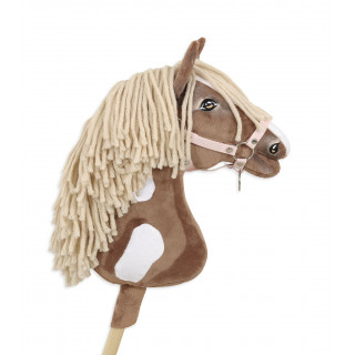 Koník na palici Hobby Horse western III hnedák