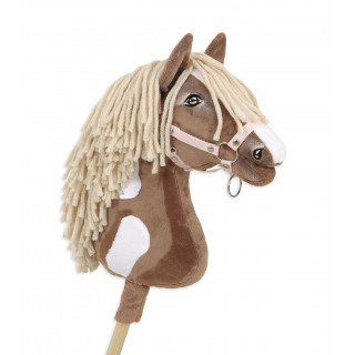 Koník na palici Hobby Horse western III hnedák
