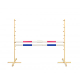 Skákacia prekážka pre Hobby Horse 160 cm s 2-mi 50 mm nosníkmi