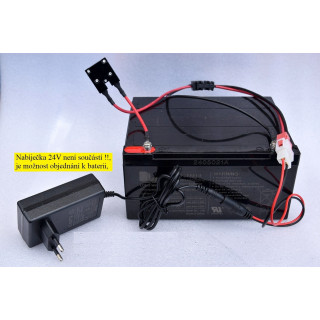 Náhradná batéria Long Way 24V - 14Ah pre Kipper 4x 200W/24V