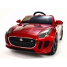 Jaguar F type/R, s 2.4G DO, otváracími dverami a kaputou, EVA kolesami, pérovaním nápravy,12V, lakovaný červený