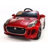 Jaguar F type/R, s 2.4G DO, otváracími dverami a kaputou, EVA kolesami, pérovaním nápravy,12V, lakovaný červený