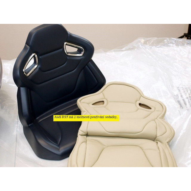 Audi RS5 s 2,4G DO, SD kartou, zvuk a LED efektami, čaluneným sedadlom, strieborná metalíza