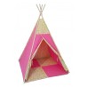 Detský stan Vtáčikovia ružový