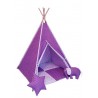 Detský stan fialový s hviezdičkami