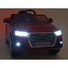 Audi Q7 NEW s 2,4G DO, otváracími dverami, FM, USB,EVA kolesami, LED osvietením, čierna metalíza, stredná veľkosť