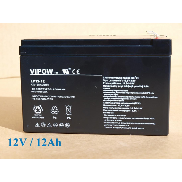Gélová batéria 12V - 12Ah/ 20HR