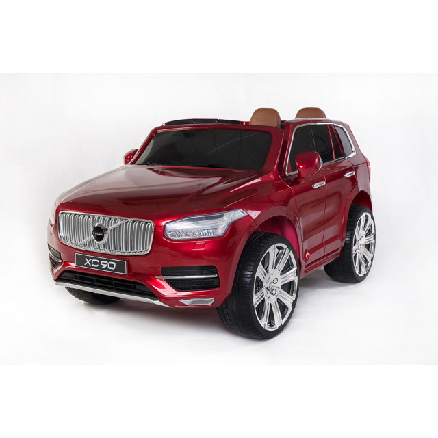 Volvo XC 90 s 2,4G DO, kľúče,Eva kolesá, otváracie dvere,čalunená sedačka,USB,FM,lakované strieborné