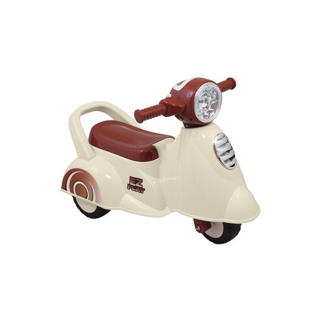 Odrážadlo so zvukom Baby Mix Scooter white