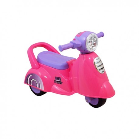 Odrážadlo so zvukom Baby Mix Scooter white