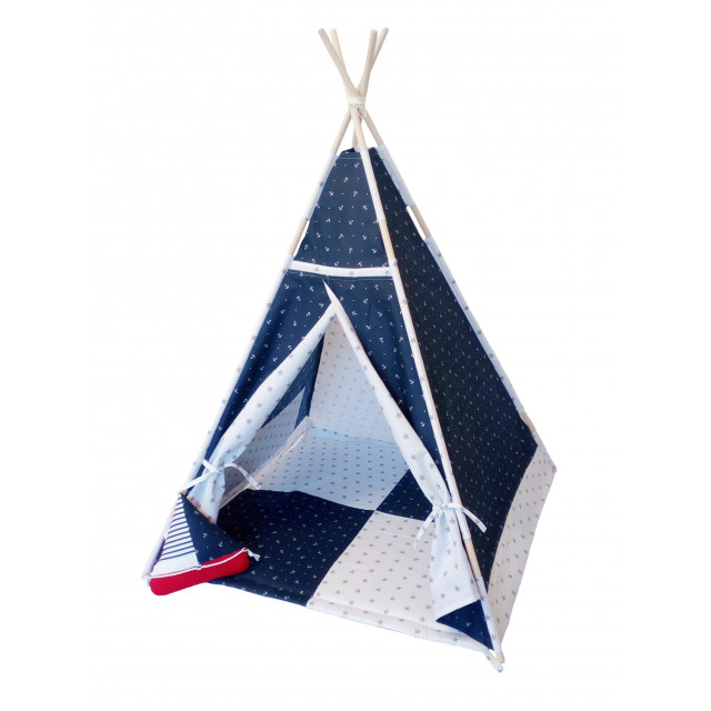 Detský stan námornícky s mini kotvičkami