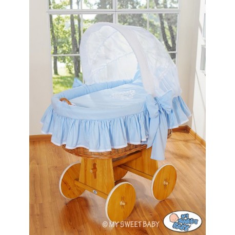 Prútený kôš pre bábätko Glamour