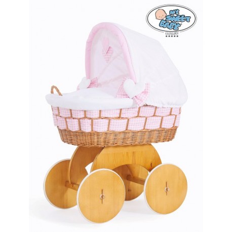 Prútený kôš pre bábätko Alessandra
