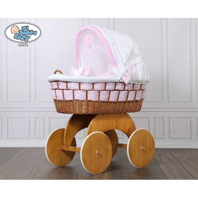 Prútený kôš pre bábätko Alessandra