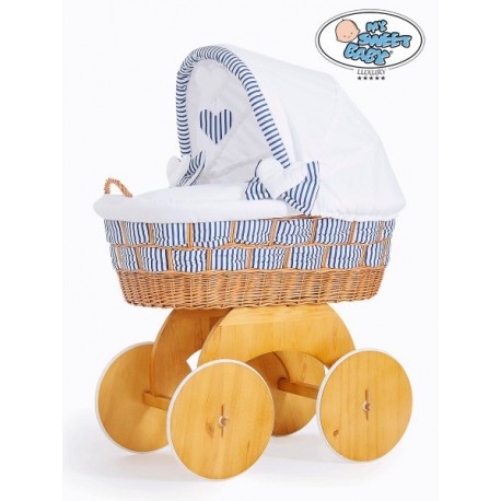 Prútený kôš pre bábätko Alessandra
