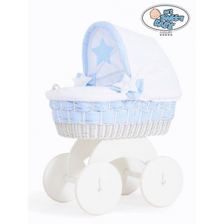 Prútený kôš pre bábätko Alessandra