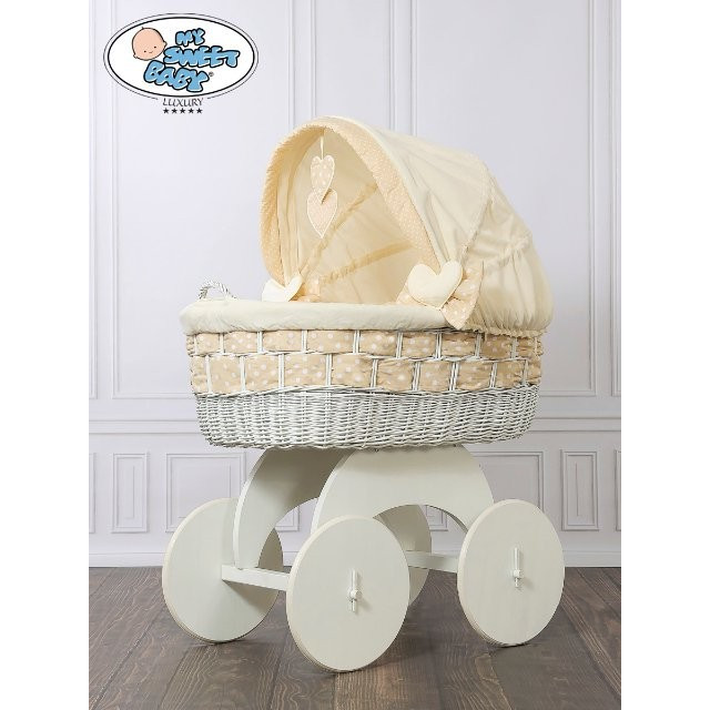 Prútený kôš pre bábätko Alessandra