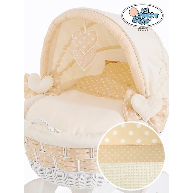 Prútený kôš pre bábätko Alessandra