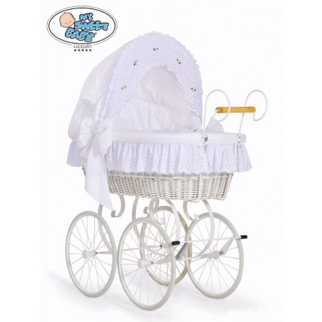 Domáci prútený Retro kôš 