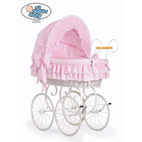 Domáci prútený Retro kôš 