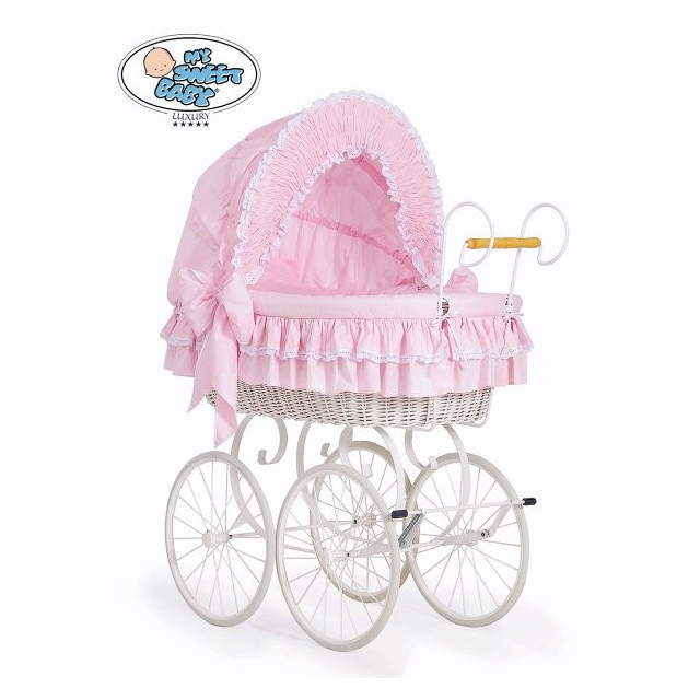 Domáci prútený Retro kôš 