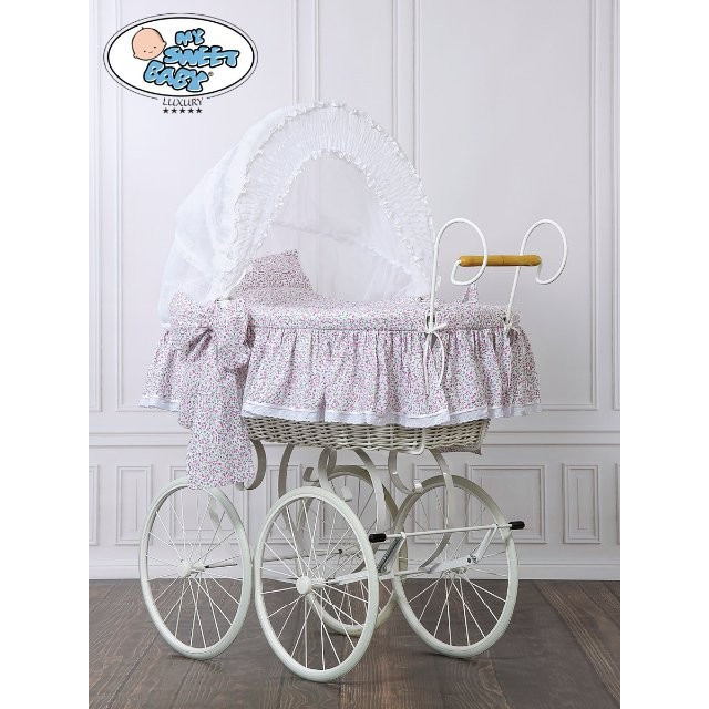 Domáci prútený Retro kôš 