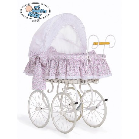 Domáci prútený Retro kôš 