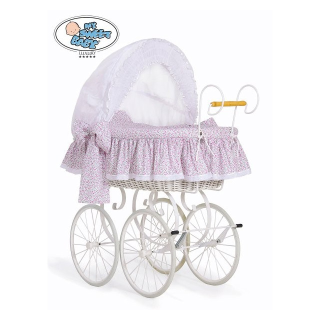 Domáci prútený Retro kôš 