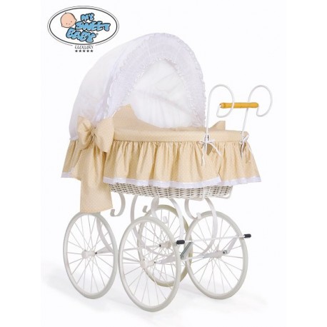 Domáci prútený Retro kôš 