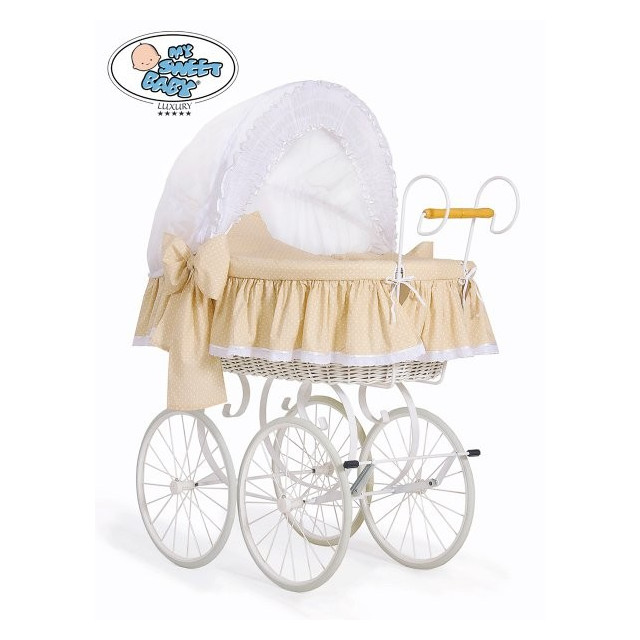 Domáci prútený Retro kôš 