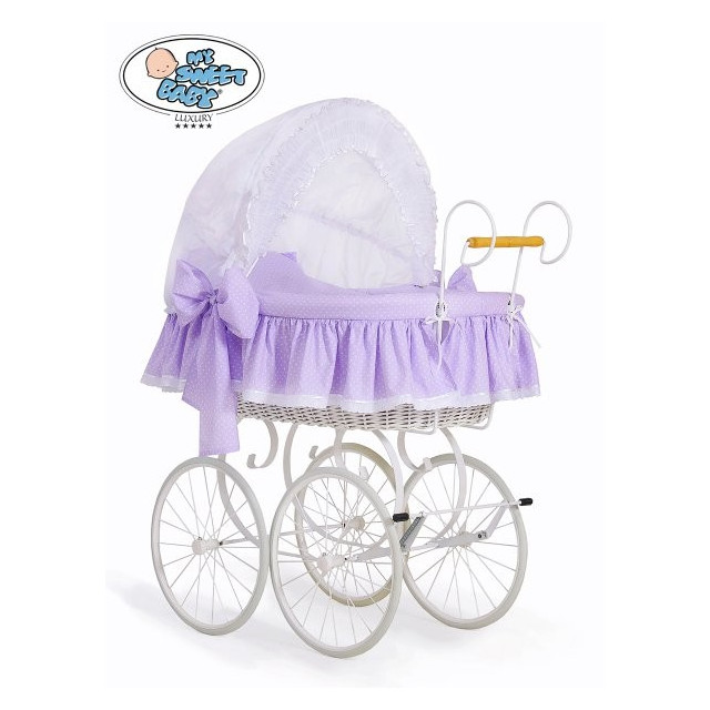 Domáci prútený Retro kôš 