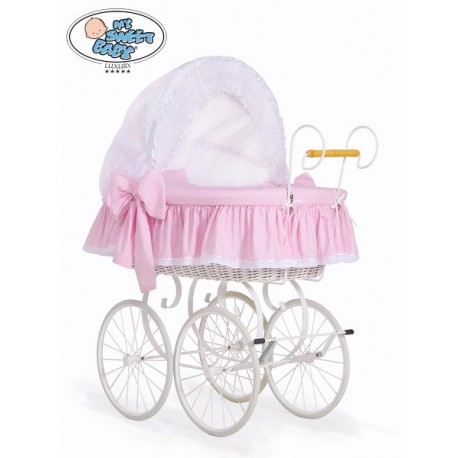 Domáci prútený Retro kôš 