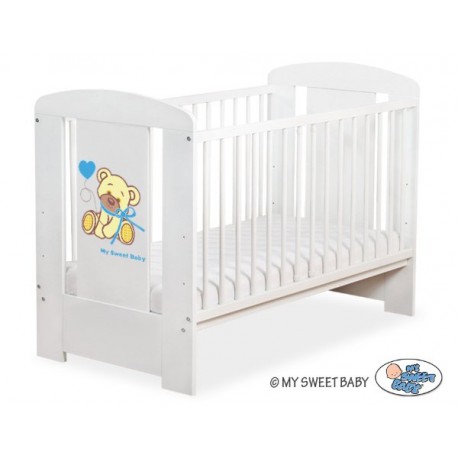 Postieľka MY SWEET BABY - Macko s mašľou