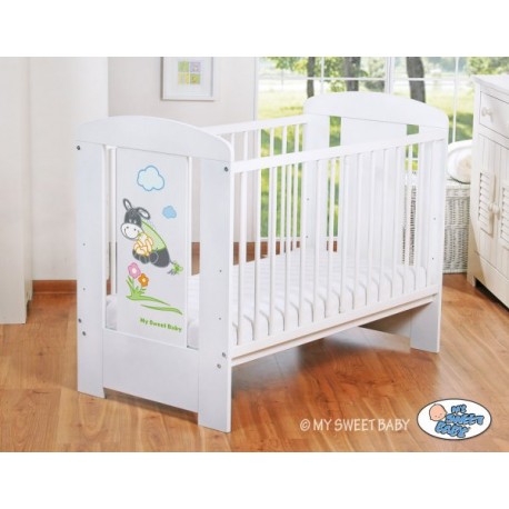 Postieľka MY SWEET BABY - Macko s mašľou