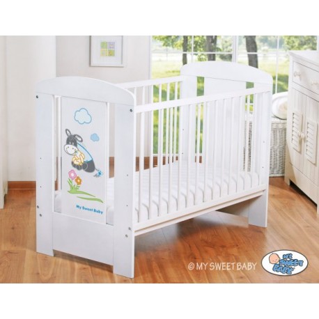 Postieľka MY SWEET BABY - Macko s mašľou