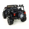 Džíp wrangler 4x4, náhon 4 Eva kolies, batérie 2x 12V/10Ah, 2,4G DO, USB,SD,Mp3,FM, otváracie dvere, čalunená sedačka, pérovanie