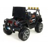 Džíp wrangler 4x4, náhon 4 Eva kolies, batérie 2x 12V/10Ah, 2,4G DO, USB,SD,Mp3,FM, otváracie dvere, čalunená sedačka, pérovanie