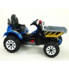 Traktor Kingdom s výklopnou korbou, mohutnými kolesami a konštrukciou, 2x motor 12V, 2x náhon, zelený