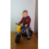 Motorka Racing šport 6V, s 2 svetlami a hudbou, pre najmenších, červená