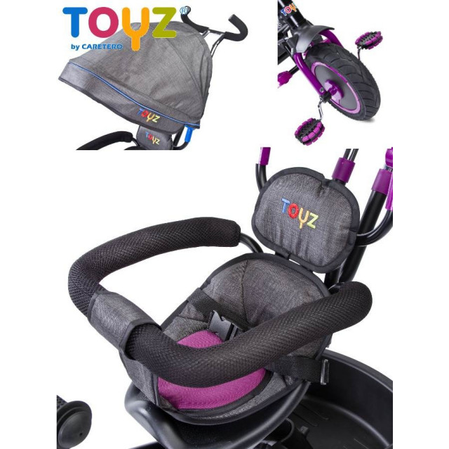 Detská trojkolka Toyz Buzz red