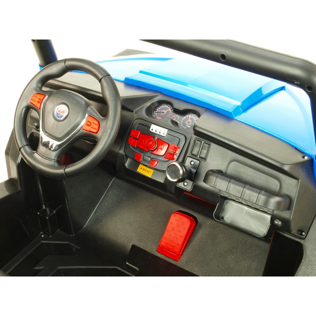 Dvojmiestna Bugi V-Twin 4x4, náhon 4 EVA kolesá s 2.4G DO, FM, Mp3, TF, bluetooth