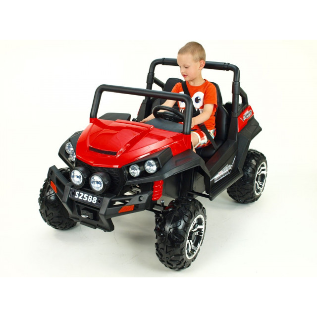 Dvojmiestna Bugi V-Twin 4x4, náhon 4 EVA kolesá s 2.4G DO, FM, Mp3, TF, bluetooth