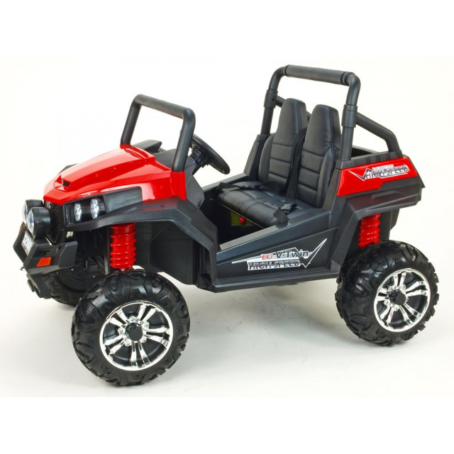 Dvojmiestna Bugi V-Twin 4x4, náhon 4 EVA kolesá s 2.4G DO, FM, Mp3, TF, bluetooth