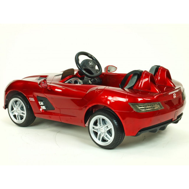 Mercedes-Benz SLR Mc Laren Stirling Moss s 2.4G bluetooth DO, EVA kolesá, čalunená sedačka, LED, 12V