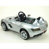 Mercedes-Benz SLR Mc Laren Stirling Moss s 2.4G bluetooth DO, EVA kolesá, čalunená sedačka, LED, 12V