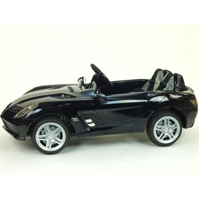 Mercedes-Benz SLR Mc Laren Stirling Moss s 2.4G bluetooth DO, EVA kolesá, čalunená sedačka, LED, 12V
