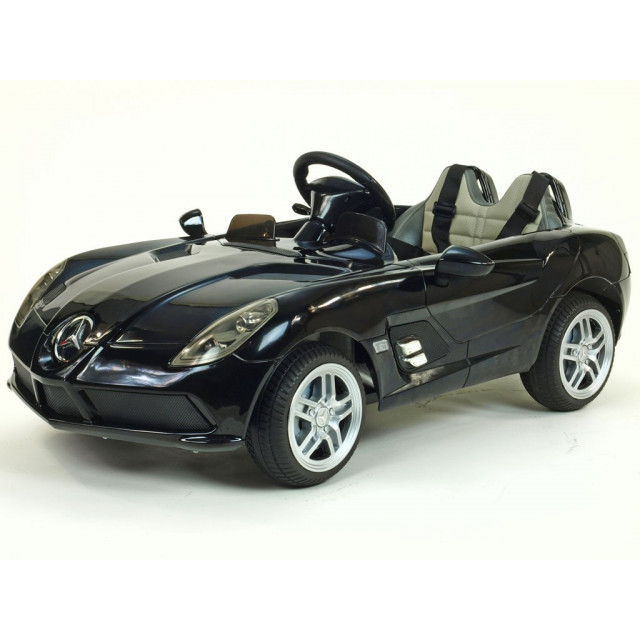 Mercedes-Benz SLR Mc Laren Stirling Moss s 2.4G bluetooth DO, EVA kolesá, čalunená sedačka, LED, 12V