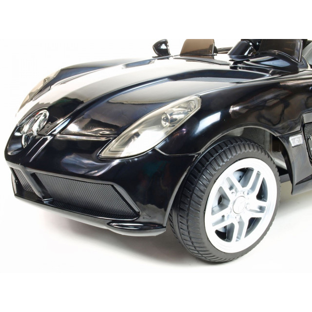 Mercedes-Benz SLR Mc Laren Stirling Moss s 2.4G bluetooth DO, EVA kolesá, čalunená sedačka, LED, 12V