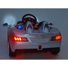 Mercedes-Benz SLR Mc Laren Stirling Moss s 2.4G bluetooth DO, EVA kolesá, čalunená sedačka, LED, 12V